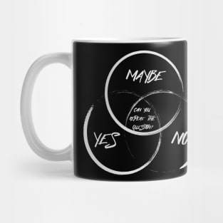 YES - NO - MAYBE Mug